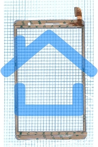 Сенсорное стекло (тачскрин) для Digma Optima 8 Z801, белое