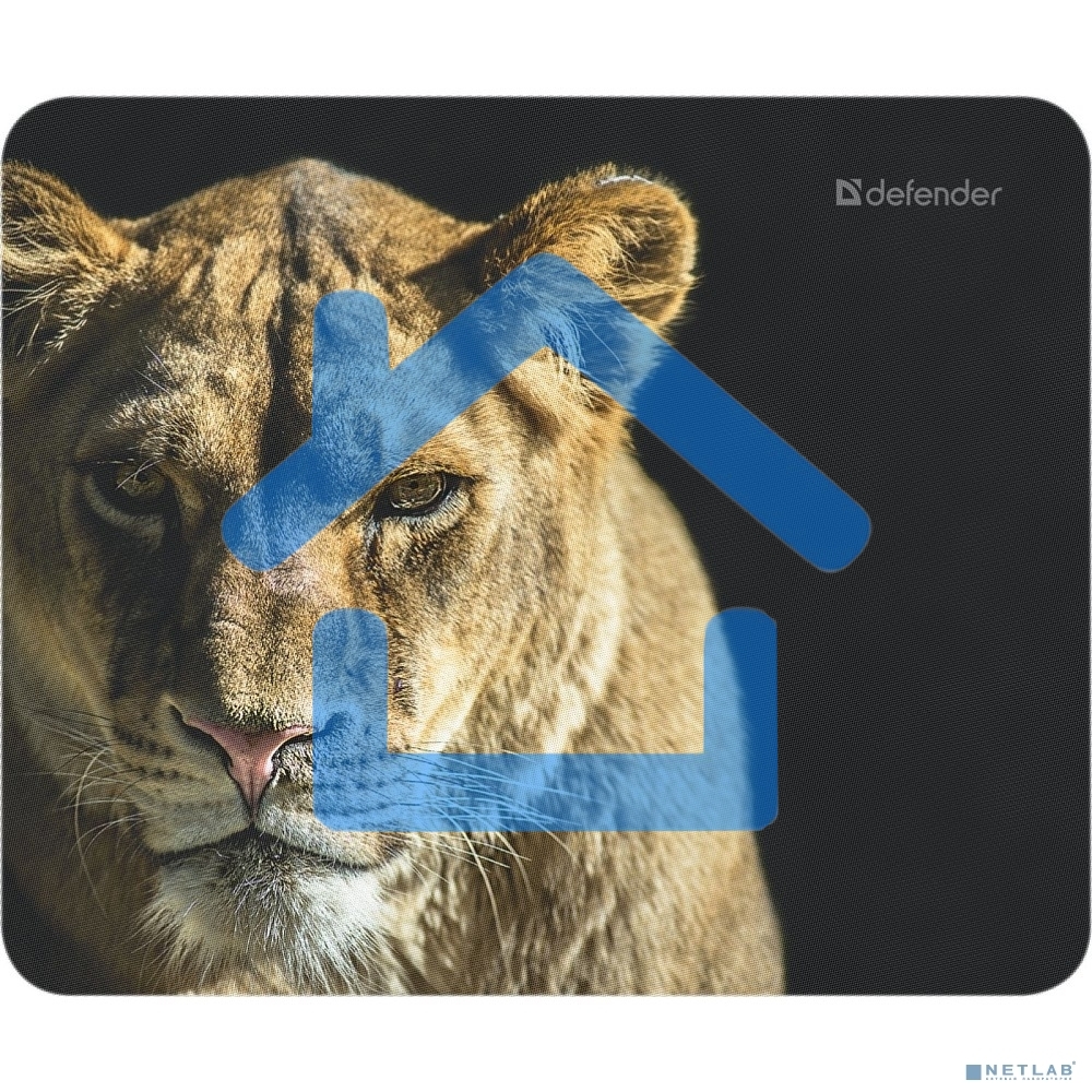 Коврик для мыши Defender Wild Animals и, 220x180x2 мм, 8 видов