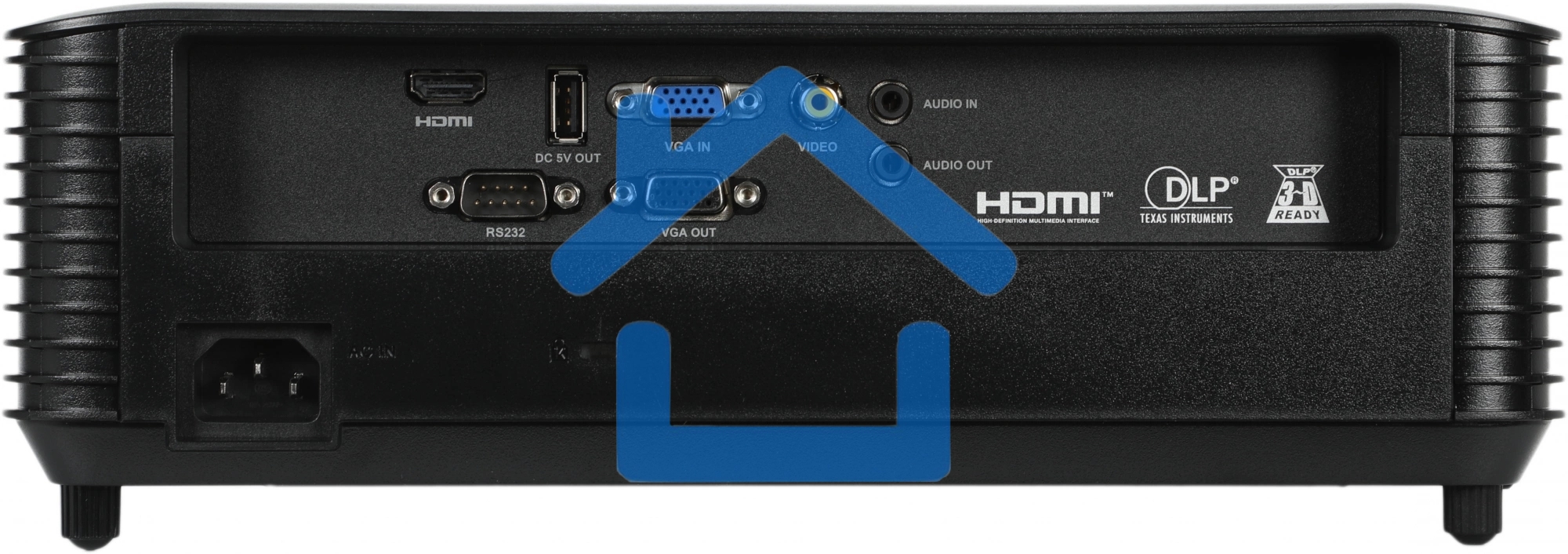 Проектор Acer X1128H, DLP, SVGA, 4800 Lm, 20000:1, EMEA, 2.7 Kg, EURO Power