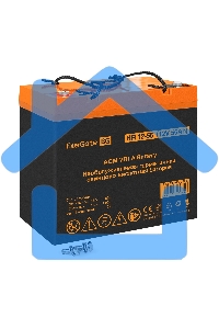 Аккумуляторная батарея ExeGate HR 12-55 (12V 55Ah, болт М6)