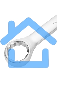 Ключ комбинированный 70мм, никелированный Сибртех