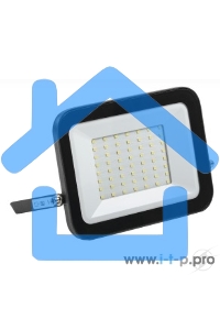 Прожектор Iek LPDO601-50-40-K02 СДО 06-50 светодиодный черный IP65 4000 K IEK