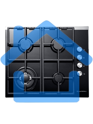 Газовая варочная панель Zigmund & Shtain MN 84.61 S