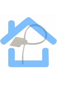 Хомут с площадкой под маркер nylon 100x2,5 мм 100 шт. белый Rexant