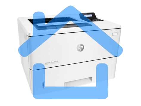 Принтер лазерный HP LaserJet Pro M501dn (J8H61A), A4, ч/б, печ. до 45 стр/мин., 600 x 600 dpi, USB, RJ-45, Air Print