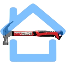 Молоток-гвоздодер Matrix 450 г, боек 27 мм, фибергласовая обрезиненная рукоятка