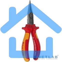 Тонконосы KRAFTOOL 2202-3-16_z01 electro-kraft cr-mo сталь двухкомп. рукоят. хром. покр. 160мм