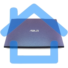 Крышка матрицы для Asus X409 синяя