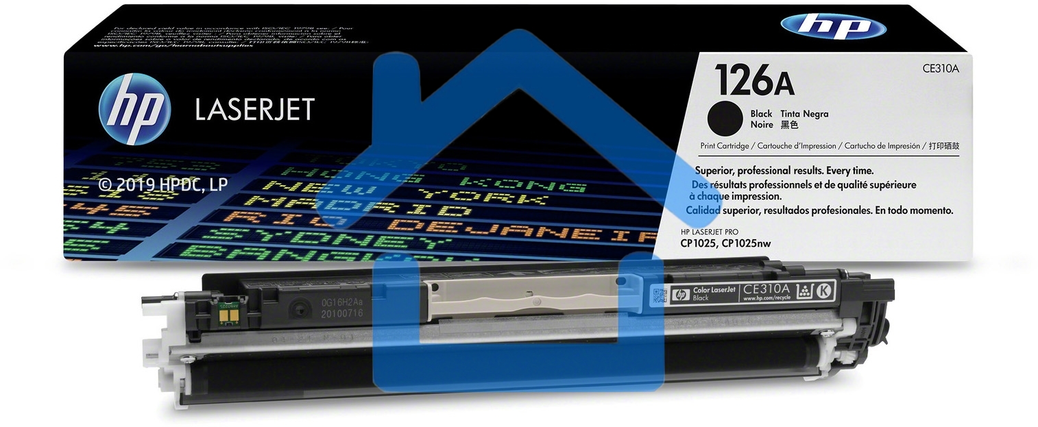 Картридж лазерный HP CE310A черный LaserJet Pro CP1025 (1200стр.)