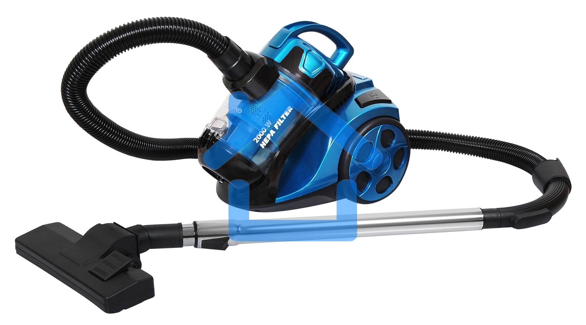 Пылесос Starwind SCV5630 бирюзовый 2000Вт уборка сухая контейнер