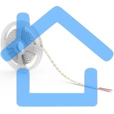 Лента светодиодная Basic Gauss 12V 9,6W/m 624lm/m 3000K IP20 LED 3m 1/100