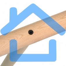 Швабра деревянная для мытья полов L 1,2 м Россия