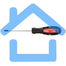 Отвертка Matrix Anti-Slip, PH2 х 100 мм, CrV, двухкомп. рукоятка