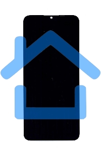 Дисплей для Realme C21/C11 2021 черный