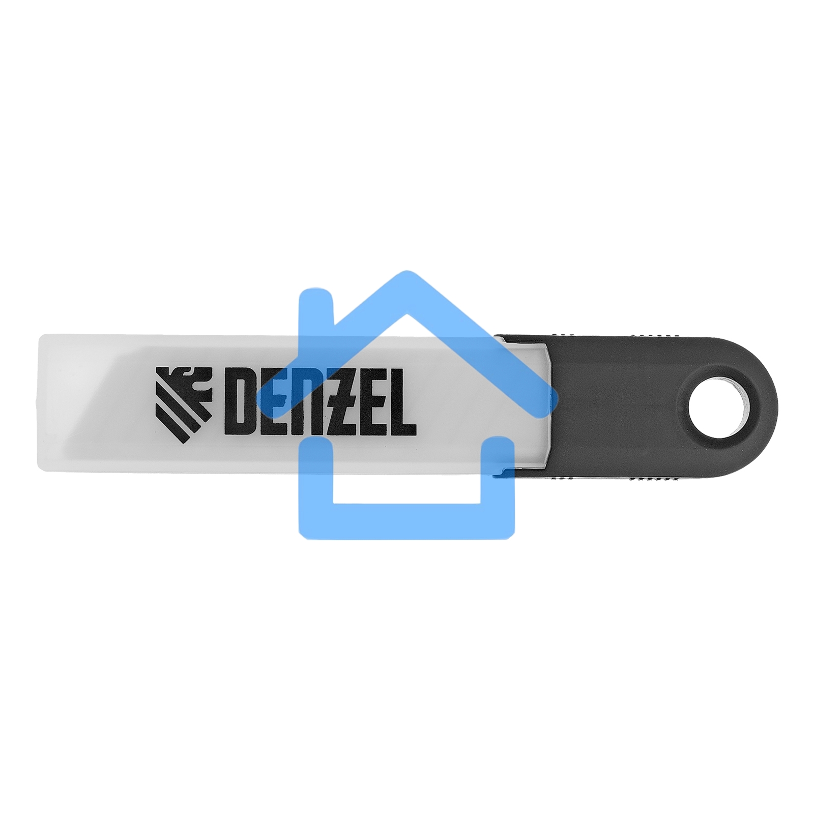 Лезвия, 18 мм, сталь SK5 - 0,5 мм, многосегментные, 10 штук Denzel