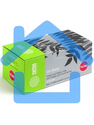 Картридж лазерный Cactus CS-TK340 черный (12000 стр.) для Kyocera Mita FS 2020/2020D/2020DN