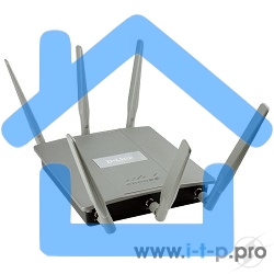 Беспроводная двухдиапазонная точка доступа D-Link DAP-2695 PROJ AC1750 с поддержкой PoE