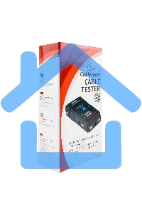 Тестер LAN Cablexpert NCT-2, 100/1000 Base-TX, для UTP, STP, RJ-11, USB-кабеля