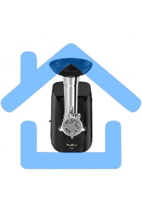 Мясорубка электрическая Moulinex ME112832 1600Вт черный/серебристый