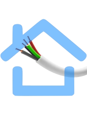 Кабель КСПВ 4х0.4 (ном. сеч. 0.13кв.мм) бухта (м) Rexant 01-4701