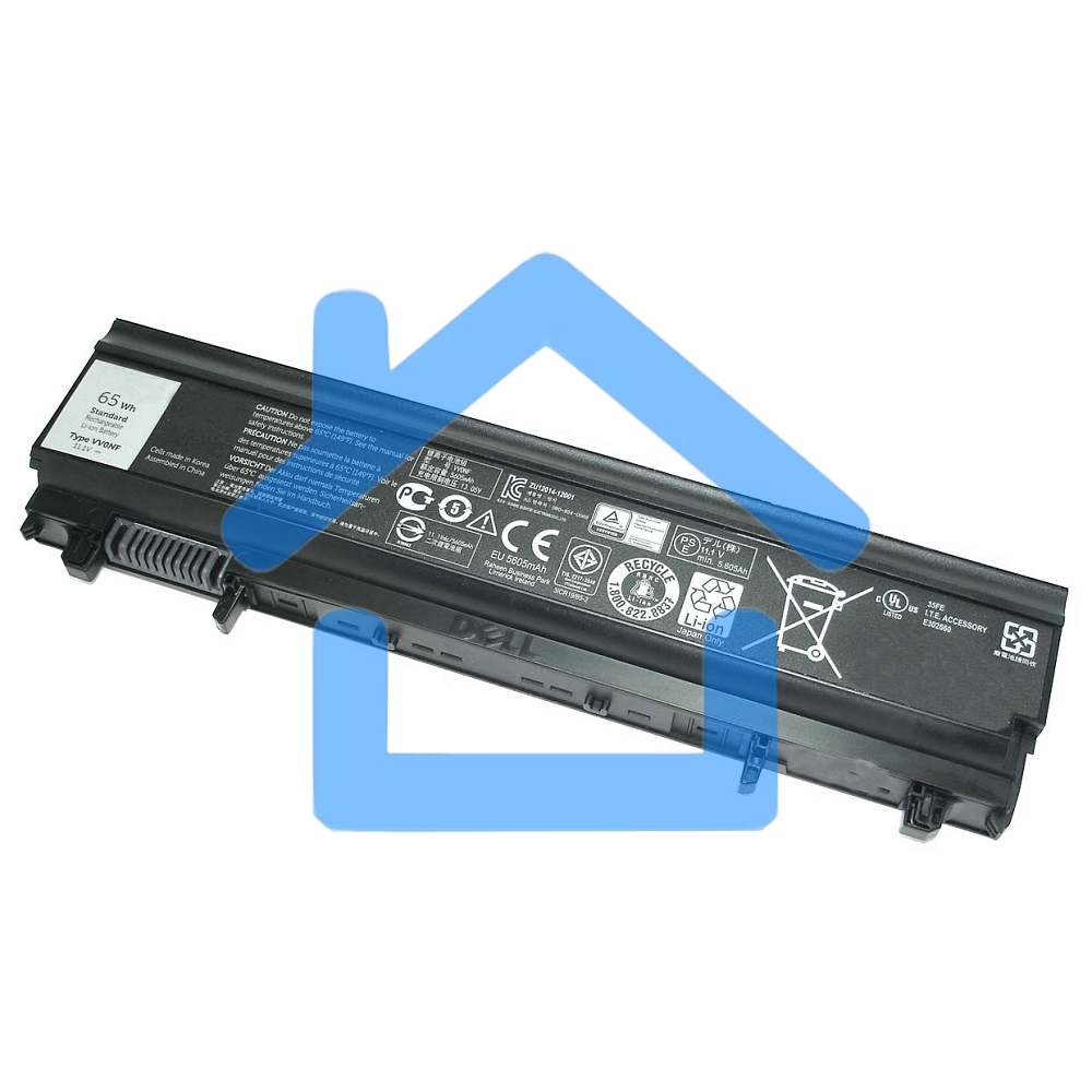 Аккумуляторная батарея для ноутбука Dell Latitude E5540 E5440 11.1V 65Wh VVONF
