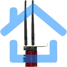 Сетевой адаптер Wi-Fi + Bluetooth Cudy WE3000S АХ5400 PCI Express (ант.внеш.съем) 2ант.