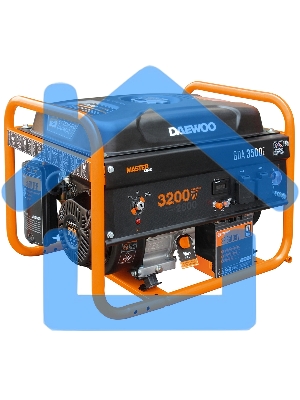 Генератор DAEWOO GDA 3500E 2.8/3.2кВт 230В 208см3 7.0лс 15л 2х230В 42кг