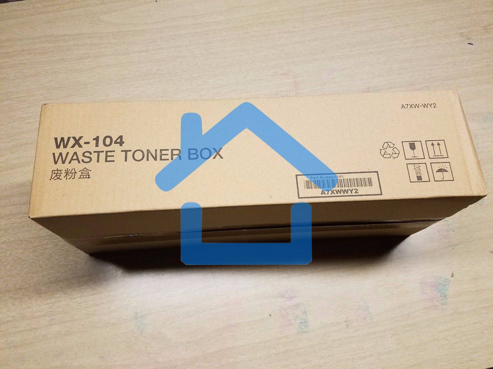 Бункер для отработанного тонера Konica-Minolta bizhub 227/287/367 WX-104 (A7XWWY2)