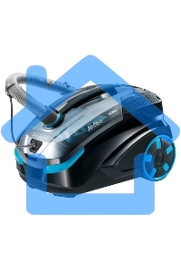 Моющий пылесос Thomas DryBOX Amfibia черный/голубой, 325/1700 Вт, уборка влажная/сухая/сбор жидкости, пылесборник контейнер 2.6 л