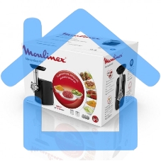 Мясорубка электрическая Moulinex ME112832 1600Вт черный/серебристый