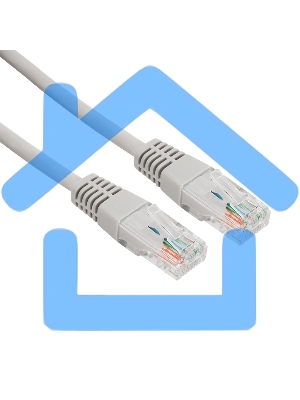 Пaтч-корд U/UTP Rexant, кат.5e, RJ45-RJ45, неэкранированный, LSZH серый, 5м