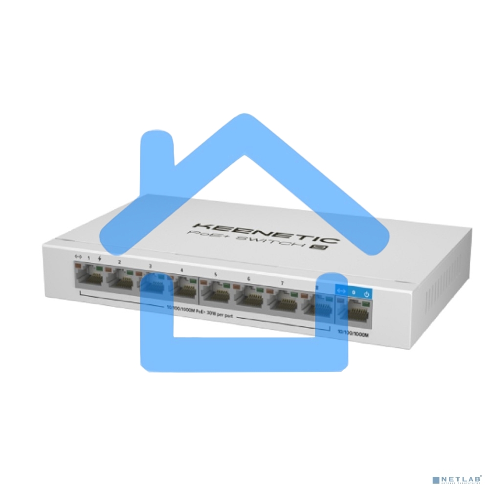 Сетевой коммутатор PoE-Switch KEENETIC KN-4710 IEEE 802.3af