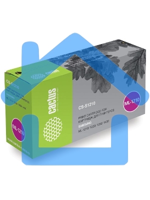 Картридж лазерный Cactus CS-S1210 (ML-1210D3) черный (2500 стр.) для принтеров SAMSUNG ML-1210/1220/1250/1430