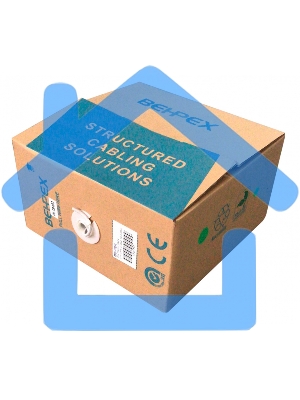 Кабель сетевой UTP 4 пары cat6 solid 0.55мм CCA 305м серый