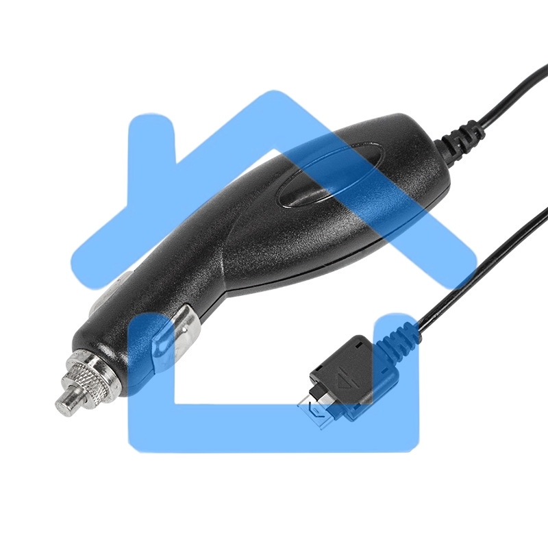 Автозарядка в прикуриватель для LG KG800/KG90 (АЗУ) (5 V, 700 mA) шнур спираль 1.2 м черный Rexant
