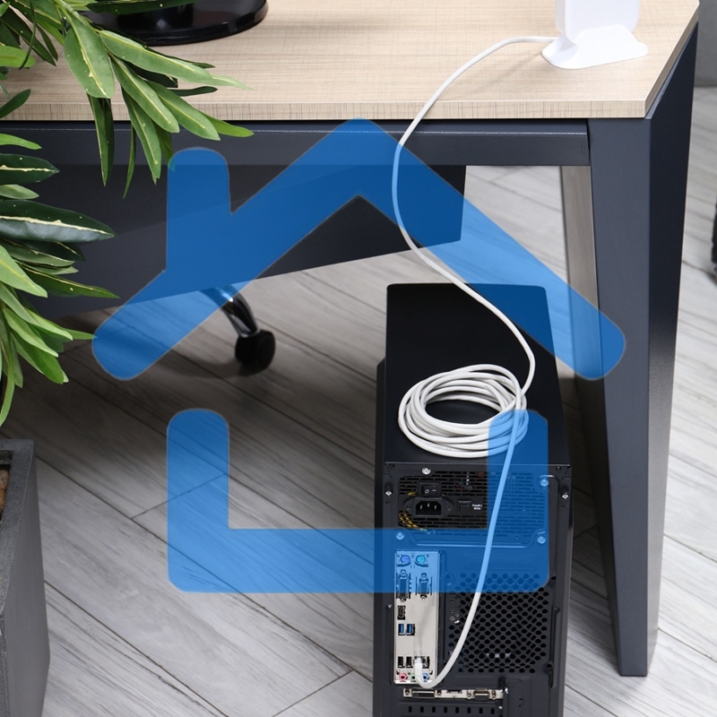 Пaтч-корд U/UTP Rexant, категория 5e, RJ45-RJ45, неэкранированный, LSZH серый, 5м