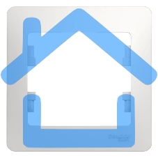 Рамка 1-м Glossa белый SchE GSL000101 Рамка 1-м Glossa белый SchE GSL000101