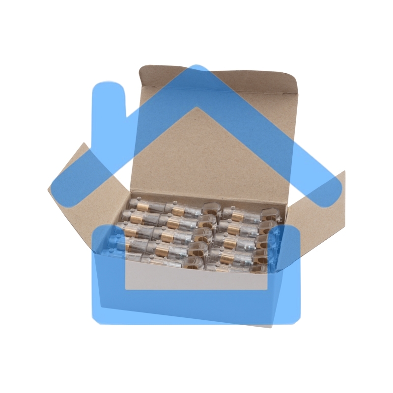 Концевой зажим винтовой изолированный КЗВИ 6 мм (5х1) (10 шт./уп.) Rexant