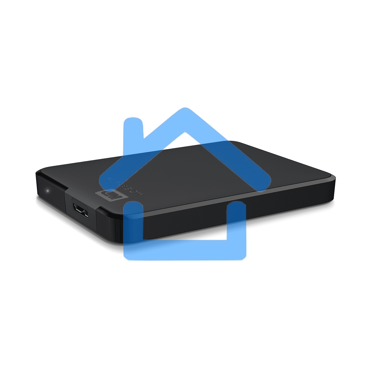 Внешний жесткий диск Western Digital Elements Portable WDBU6Y0050BBK-WESN 5ТБ 2,5