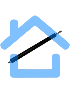 Вал резиновый НР LJ P1005/P1006/P1505/M1120/M1522/LBP-3010/ 3018/3050/3100/3108/3150/MF4410 (RC2-1183/LPR-P1505) ELP