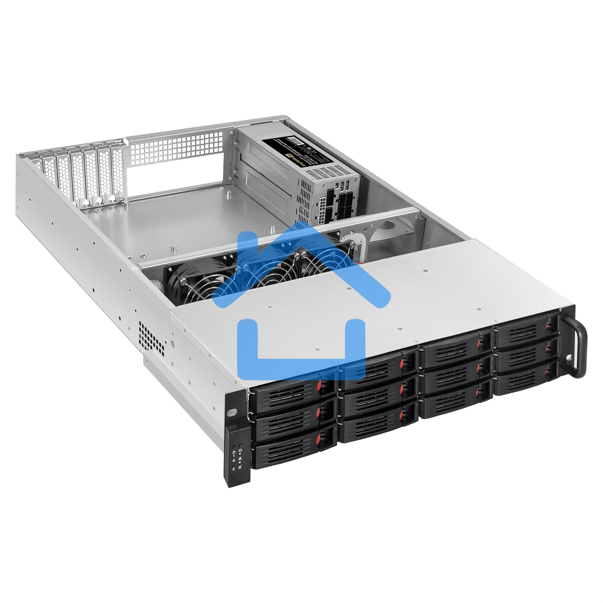 Серверная платформа ExeGate Pro 2U660-HS12 <RM 19