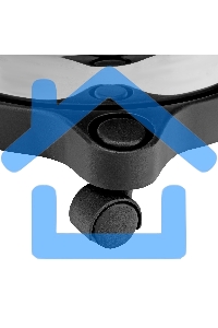 Строительный пылесос Denzel SVC15 серебристый/желтый, 1200 Вт, уборка сухая/сбор воды/выдув, пылесборник мешок, 15 л