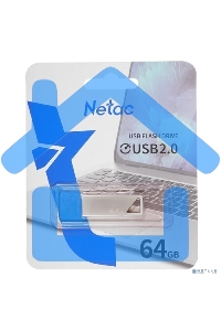 Флешка USB Netac U326 USB 2.0 64 Gb, retail version