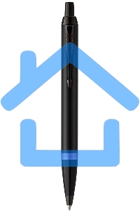 Ручка шариковая Parker IM Vibrant Rings K315 (CW2172951) Amethyst Purple PVD M, синие чернила, подарочная коробка