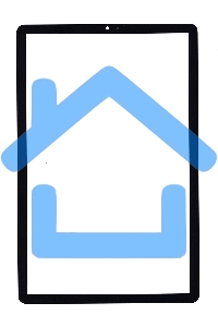 Стекло для Samsung Galaxy Tab S5E SM-T725 черное