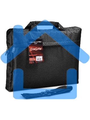 Сумка ExeGate EX205135RUS Start S15 Black, черная, полиэстер, для ноутбуков до 15.6