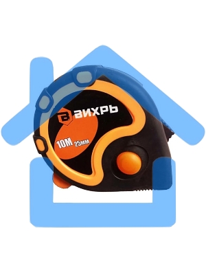 Рулетка ВИХРЬ 10мх25мм