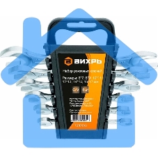 Набор рожковых ключей 6 шт. 6 - 17 73/6/5/3 ВИХРЬ