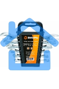 Набор рожковых ключей 6 шт. 6 - 17 73/6/5/3 ВИХРЬ