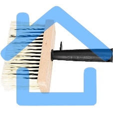 Кисть макловица, 150 х 70 мм, искусственная щетина, деревянный корпус, пластмассовая ручка MTX 84088